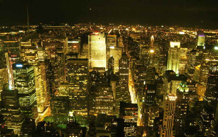マンハッタン夜景イメージ画像