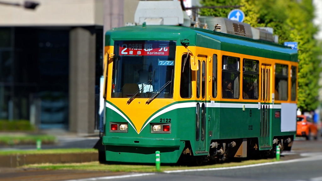 路面電車鹿児島イメージ画像